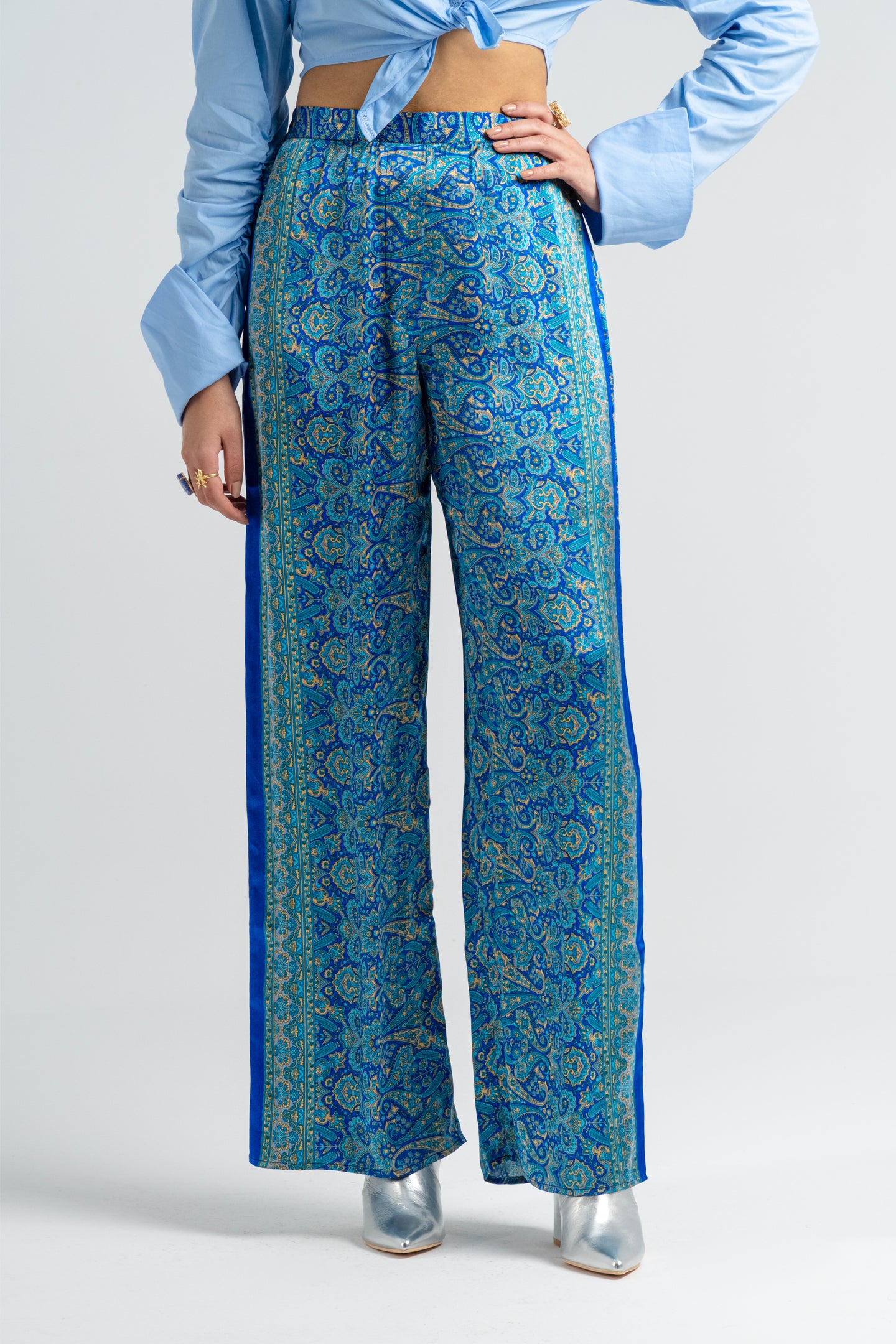 Samarkand - Silky Blue Pants